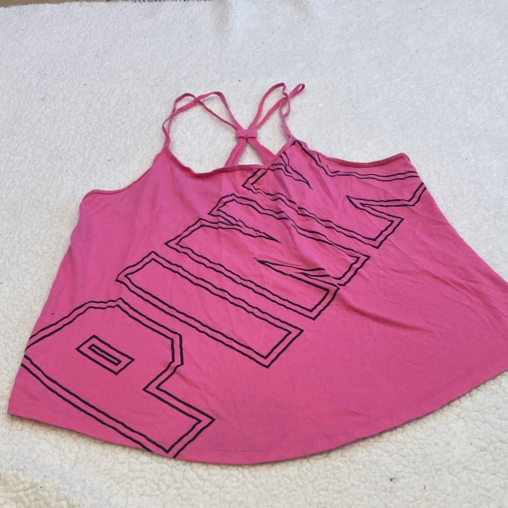 Pink Victoria Secret Women's Tank Top